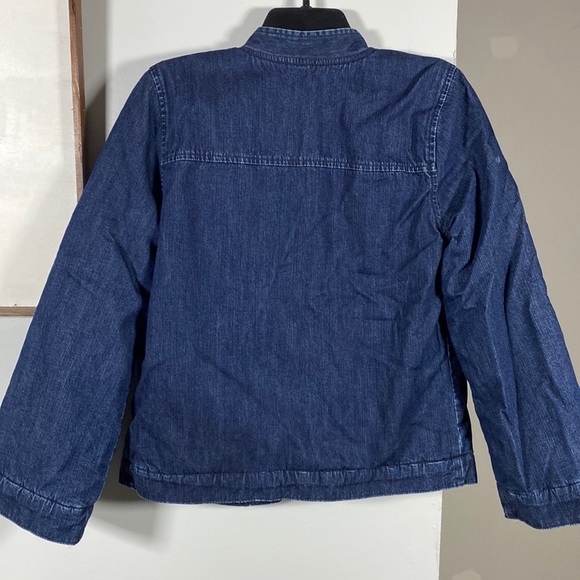 Madewell Reversible Denim Coat Jacket - Picture 3 of 9